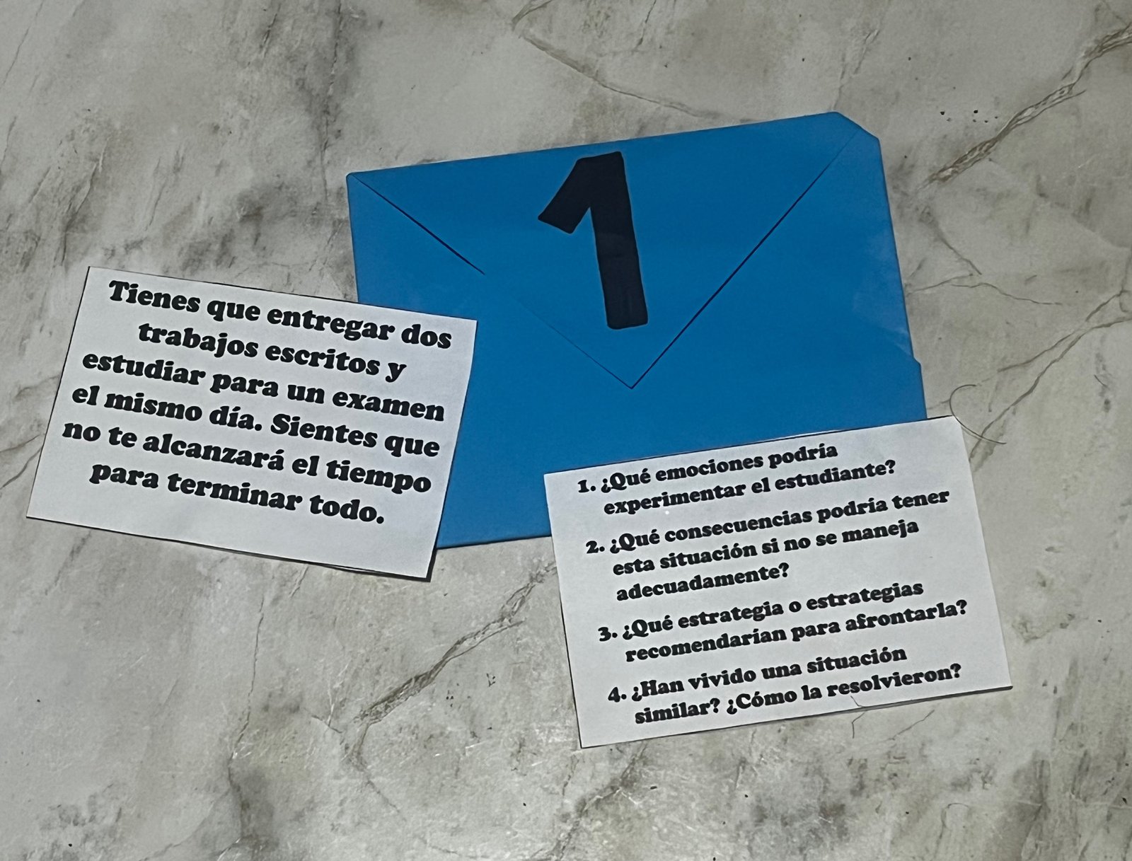 Figura 12. Caso de análisis sobre estrés académico