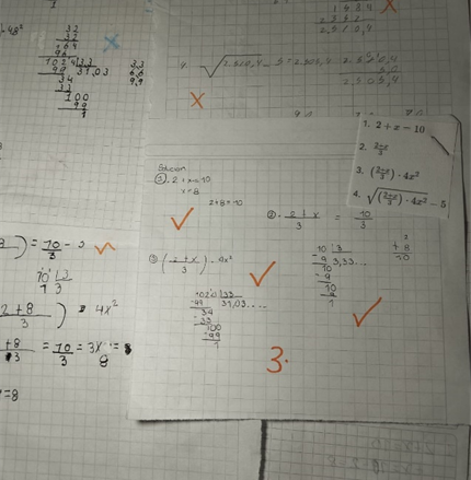 Ejercicio desarrollado por los estudiantes