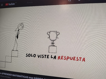 Recurso audiovisual utilizado en la actividad de cierre