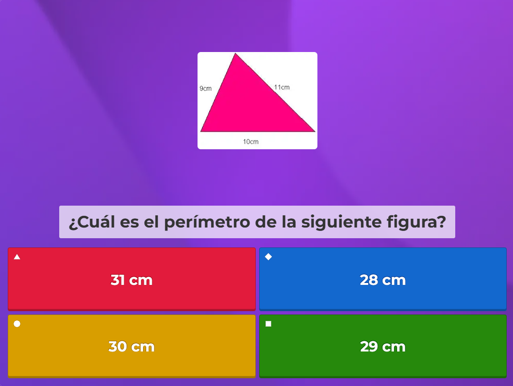 Actividad de área y perímetro