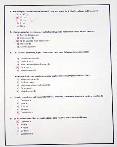 Encuesta final - evidencia 2