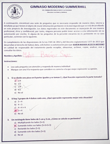 Encuesta inicial - evidencia 1