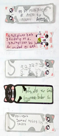 Notas adhesivas - evidencia 2